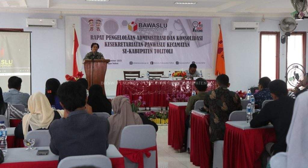Panwaslu Kecamatan Diminta Bangun Sinergi yang Baik dengan Pihak Terkait