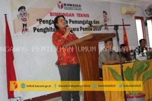 Ketua Bawaslu Tolitoli Ajak Jajaran Pengawas Pemilu Siaga Jelang Tungsura