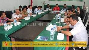 Bawaslu Tolitoli Rapat Koordinasi Bersama Mitra Kerja