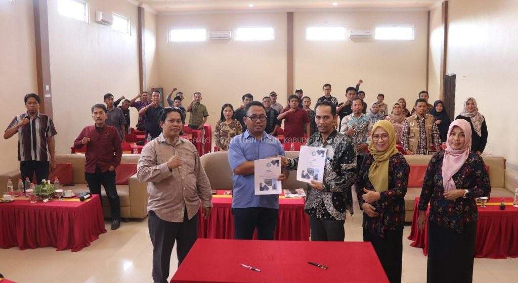 Bangun Pengawasan Partisipatif, Bawaslu Tolitoli dan SMK Tolitoli Jalin Kerja Sama