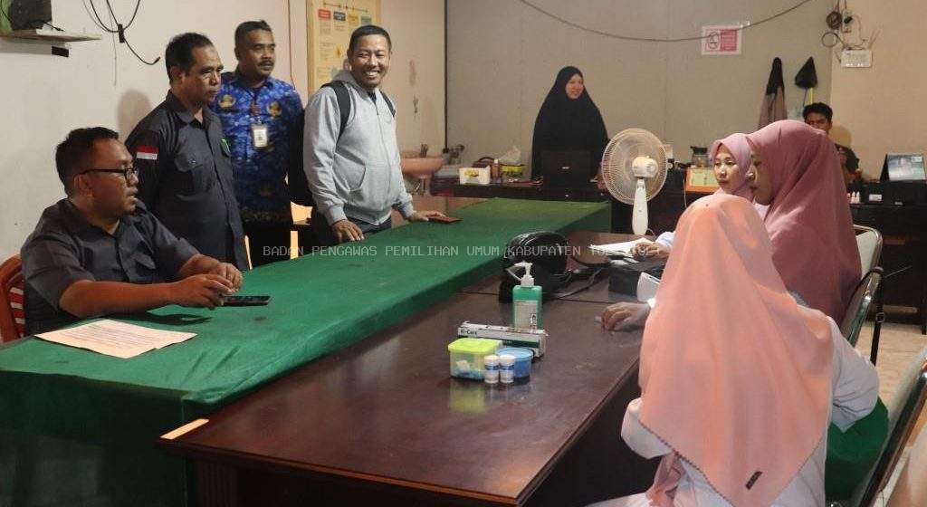 Jelang Pemilu 2024, Bawaslu Tolitoli Lakukan Pemeriksaan Kesehatan Bersama Jajarannya