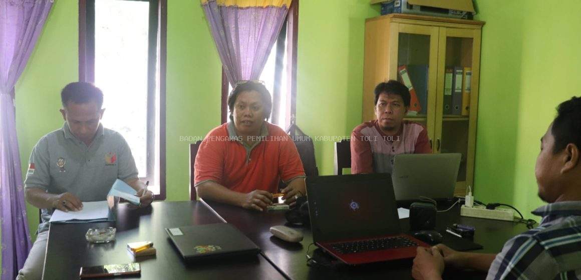 Bawaslu Tolitoli Pastikan Sinergi Panwaslu Kecamatan dalam Mengawal Tahapan Pemilu