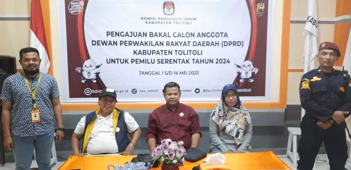 Bawaslu Tolitoli Mulai Pengawasan Tahapan Pengajuan Bakal Calon Anggota DPRD Tolitoli