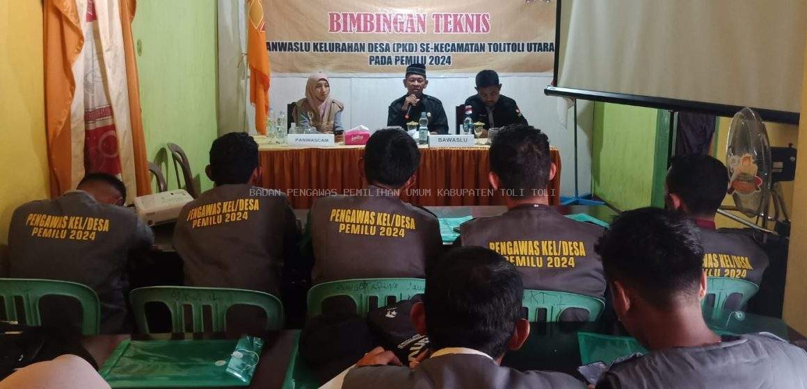 Sebagai Ujung Tombak Pengawasan, Panwaslu Kelurahan/Desa Harus Berbekal Pemahaman Regulasi secara Maksimal