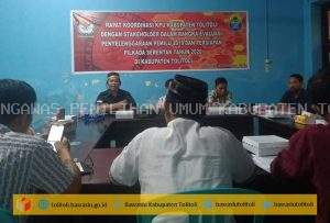 Bawaslu Tolitoli Ajak Stakeholder Awasi Pilkada 2020