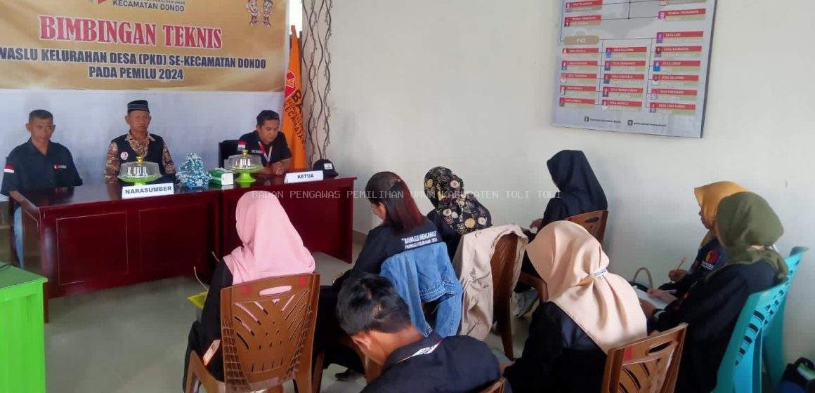 Bersama Panwaslu Kelurahan/Desa, Samsuri Harap Jajaran Maksimalkan Upaya Pencegahan