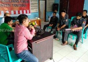 Pengawasan Penyerahan Syarat Dukungan Bakal Calon Peseorangan Pilkada Tolitoli