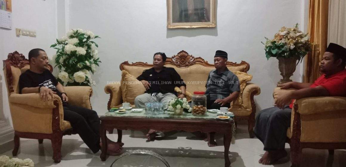 Peningkatan Peran Partai Politik, Bawaslu Tolitoli Audiensi ke Partai Demokrat