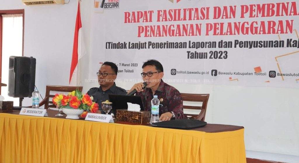 Ridwan Kasim Menekankan Perlunya Penyelenggara Pemilu Pastikan Asas Penanganan Pelanggaran