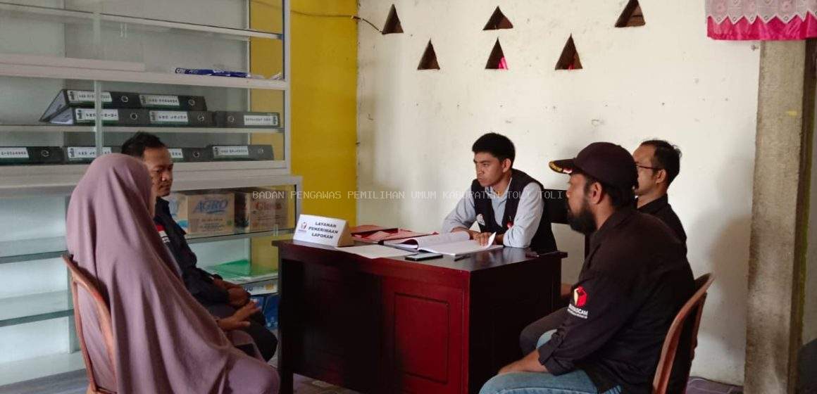 Bawaslu Tolitoli Pastikan Kesiapan Jajaran di Tingkat Kecamatan dalam Penanganan Pelanggaran Pemilu