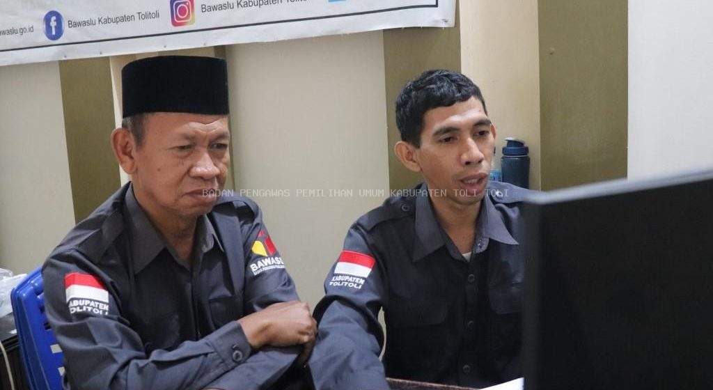Awasi Ketat Pencoklitan, Bawaslu Tolitoli Harapkan Keakuratan Data Pemilih