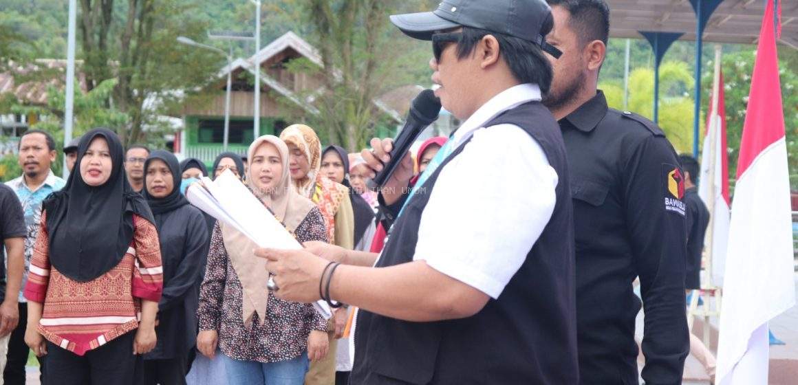 Semarak Satu Tahun Menuju Pemilu 2024, Bawaslu Tolitoli Deklarasi Pemilu Damai dan Berintegritas