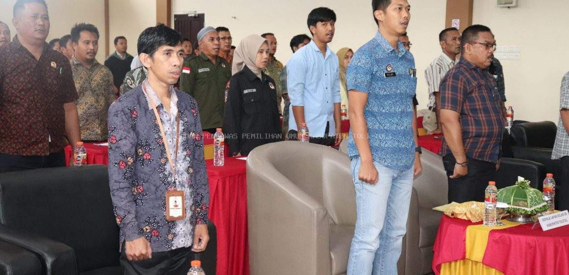 Tingkatkan Keakurasian Data Pemilih, Bawaslu Tolitoli Jaga Sinergitas bersama KPU dan Stakeholder
