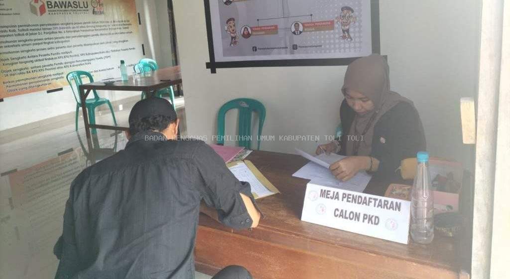 Sembilan Panwaslu Kecamatan Lakukan Perpanjangan Pendaftaran Panwaslu Kelurahan/Desa