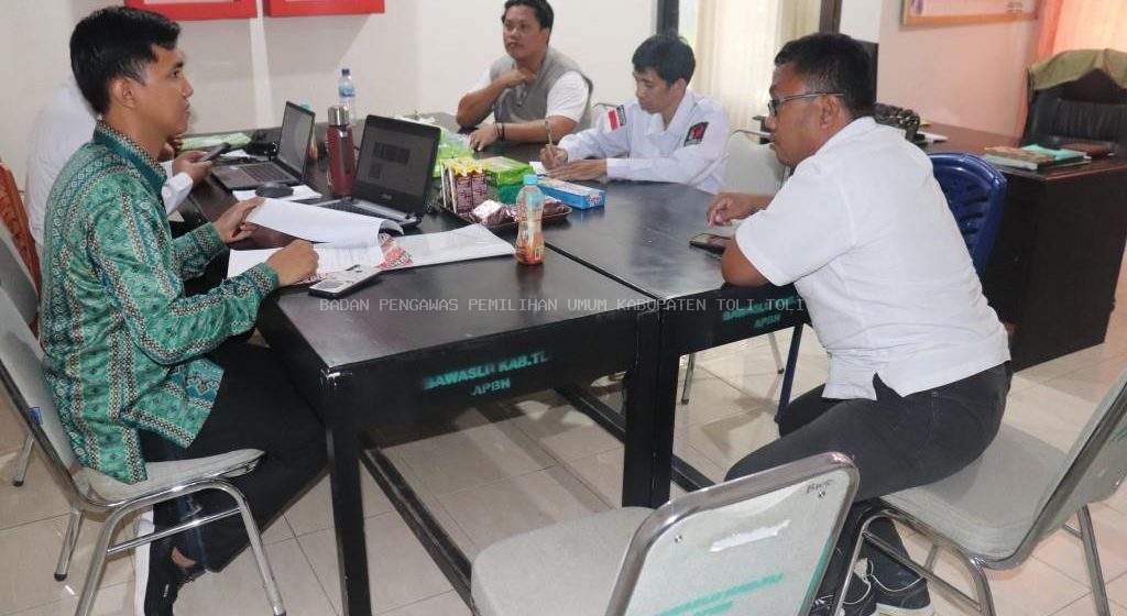 Penilaian JDIH, Bawaslu Tolitoli Optimis Capai Hasil Terbaik