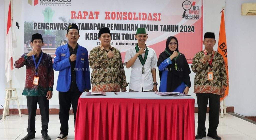 Perluas Pengawasan Partasipatif, Bawaslu Tolitoli Gandeng Organisasi Kemahasiswaan Melalui Perjanjian Kerjasama