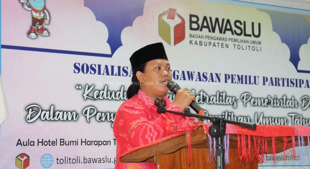 Bawaslu Tolitoli Ajak Aparat Desa Jadi Agen Pengawasan Pemilu 2024