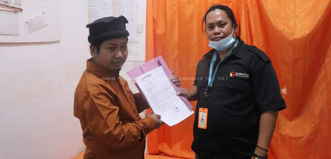 Demi Keakurasian, Bawaslu Tolitoli Minta KPU Tolitoli Cermat Lakukan Verifikasi