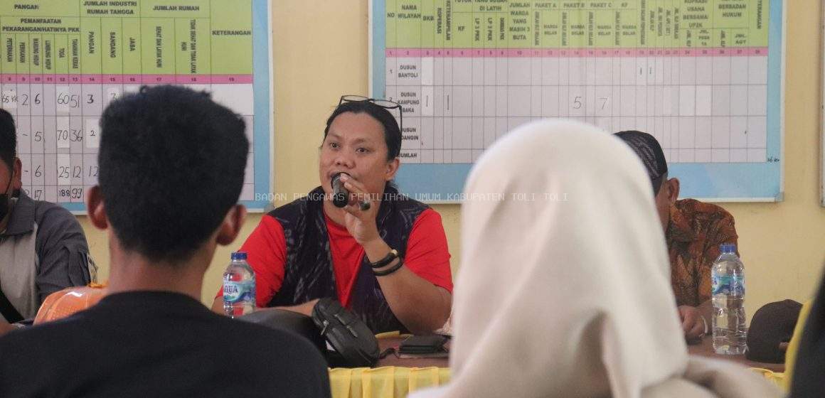 Bawaslu Tolitoli Fokus Lakukan Upaya Pencegahan pada Tahapan Pemilu 2024