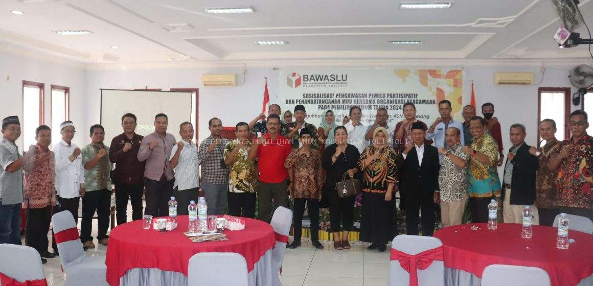 Hadirkan Pimpinan OPD, Bawaslu Tolitoli Imbau Netralitas ASN di Lingkungan Pemerintahan Tolitoli