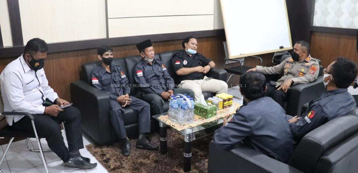 Pembentukan Sentra Gakkumdu, Bawaslu Tolitoli Audiensi Bersama Kajari dan Kapolres Tolitoli