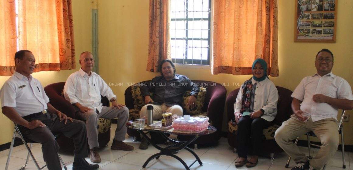 Jaga Keutuhan NKRI, Bawaslu Tolitoli Audiensi Bersama Kesbangpol
