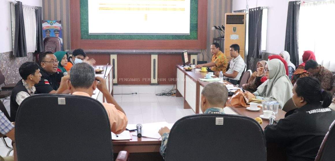 Komitmen Sukseskan Pilkada 2024, Bawaslu Tolitoli dan Tim Anggaran Pemerintah Daerah Duduk Bersama Bahas Perencanaan Penganggaran