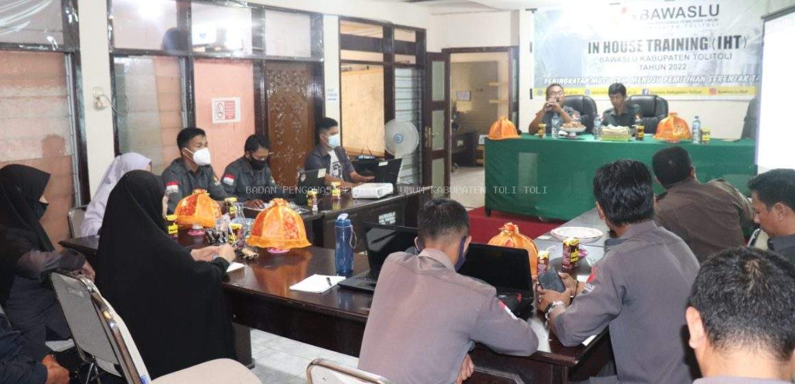 Bawaslu Tolitoli Lakukan Pembahasan Rencana Anggaran Pemilihan Kepala Daerah Tahun 2024