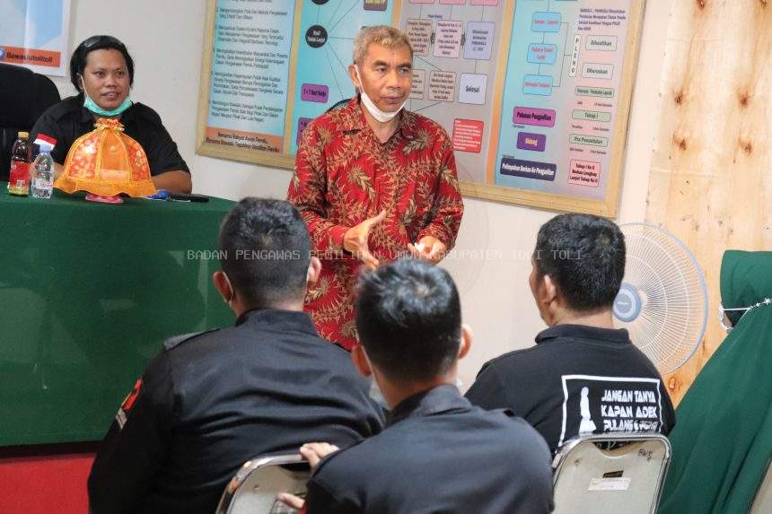 BAWASLU TOLITOLI TINGKATKAN KAPASITAS SDM JELANG TAHAPAN PEMILIHAN TAHUN 2024