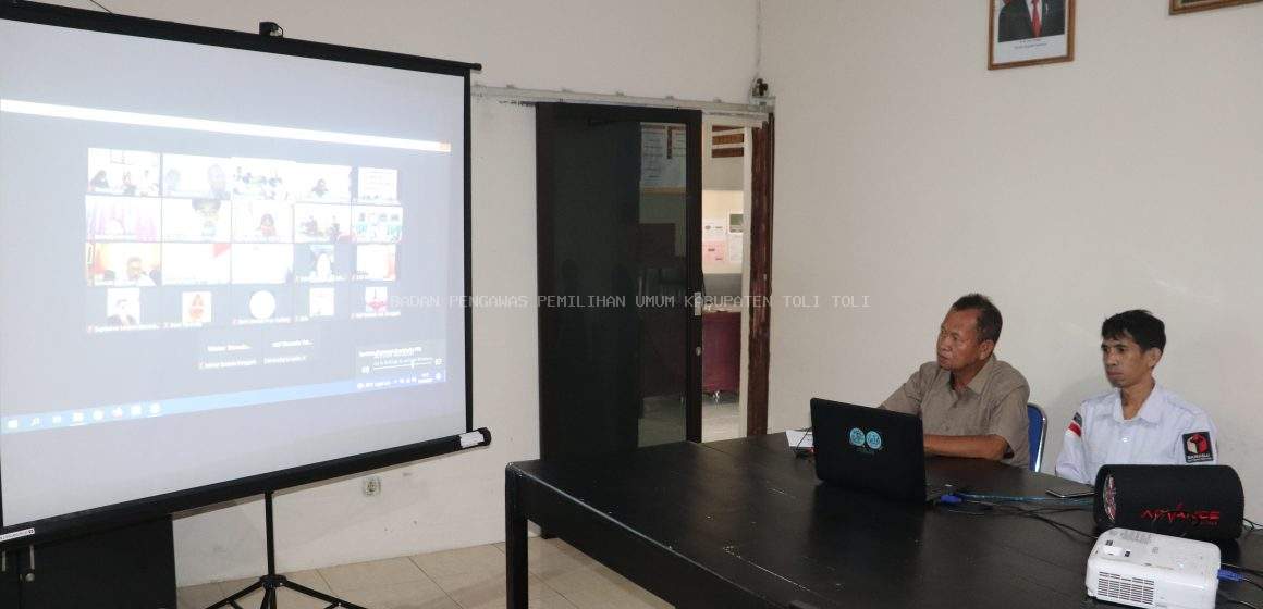 Bawaslu Tolitoli Laporkan Hasil Pengawasan Pemutakhiran Data Pemilih Berkelanjutan