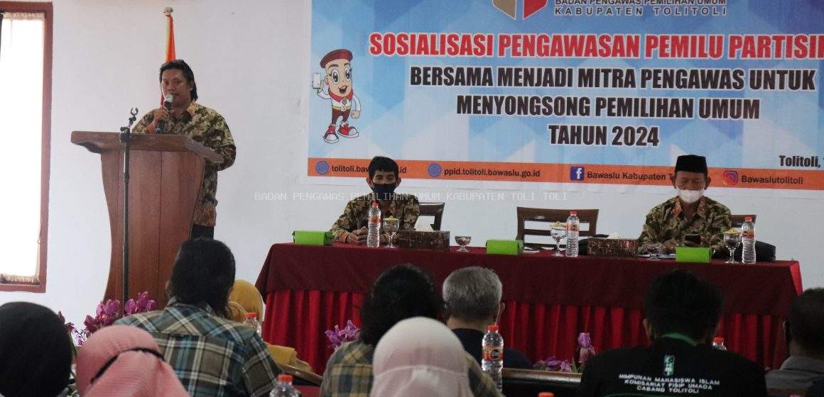 Bawaslu Tolitoli Ajak Bersama Menjadi Mitra Pengawasan Partisipatif