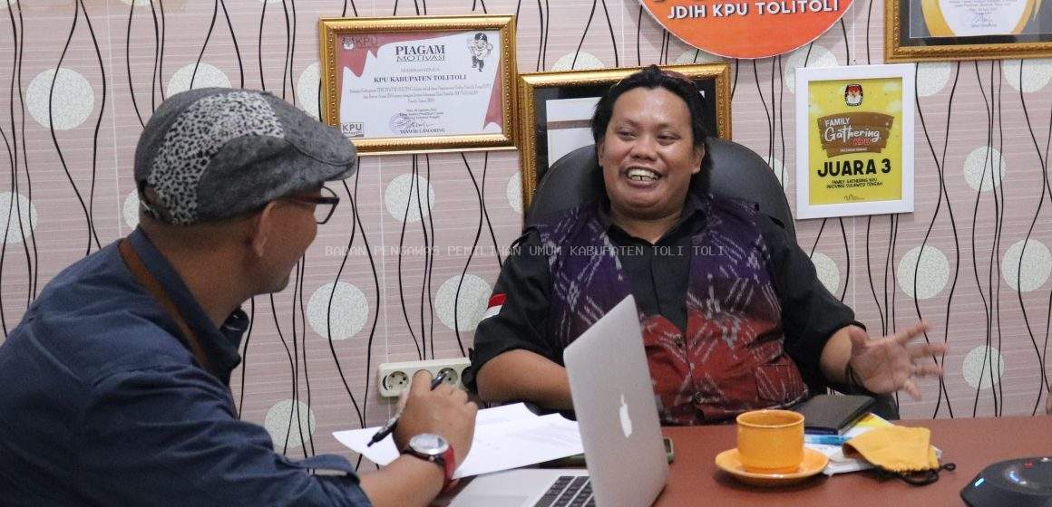 Ketua Bawaslu Tolitoli Apresiasi Sinergitas Penyelenggara Pemilu