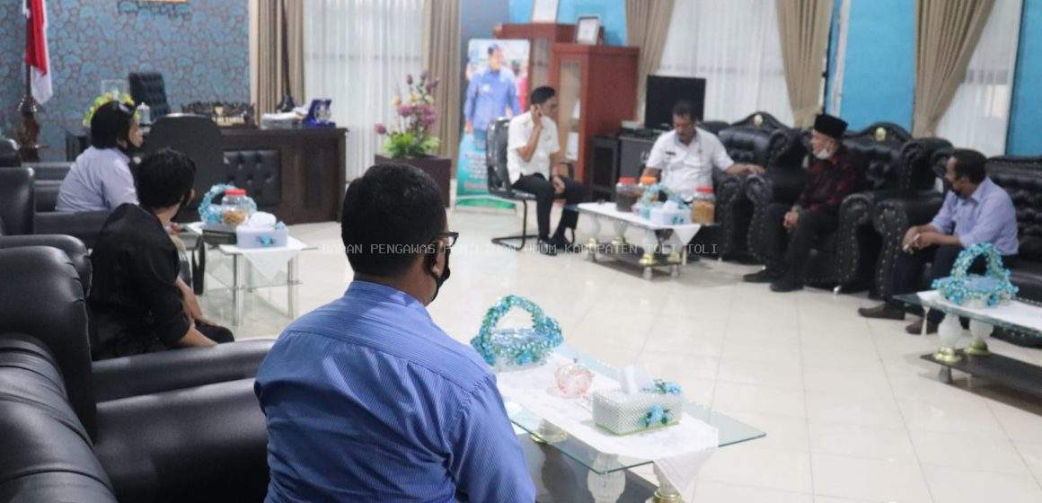 BAWASLU AUDIENSI BERSAMA BUPATI TOLITOLI