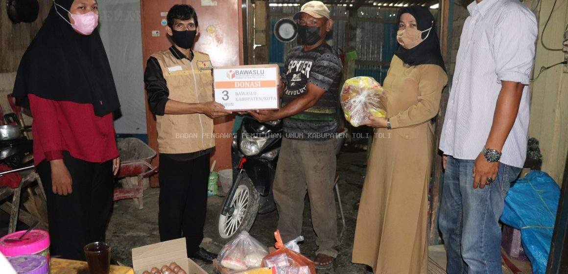 Peringati 3 Tahun Bawaslu Kabupaten/Kota dengan Berdonasi