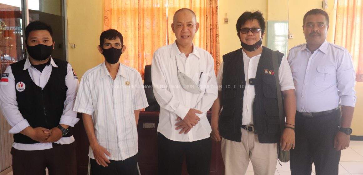 PIMPINAN BAWASLU AUDIENSI BERSAMA BAKESBANGPOL TOLITOLI