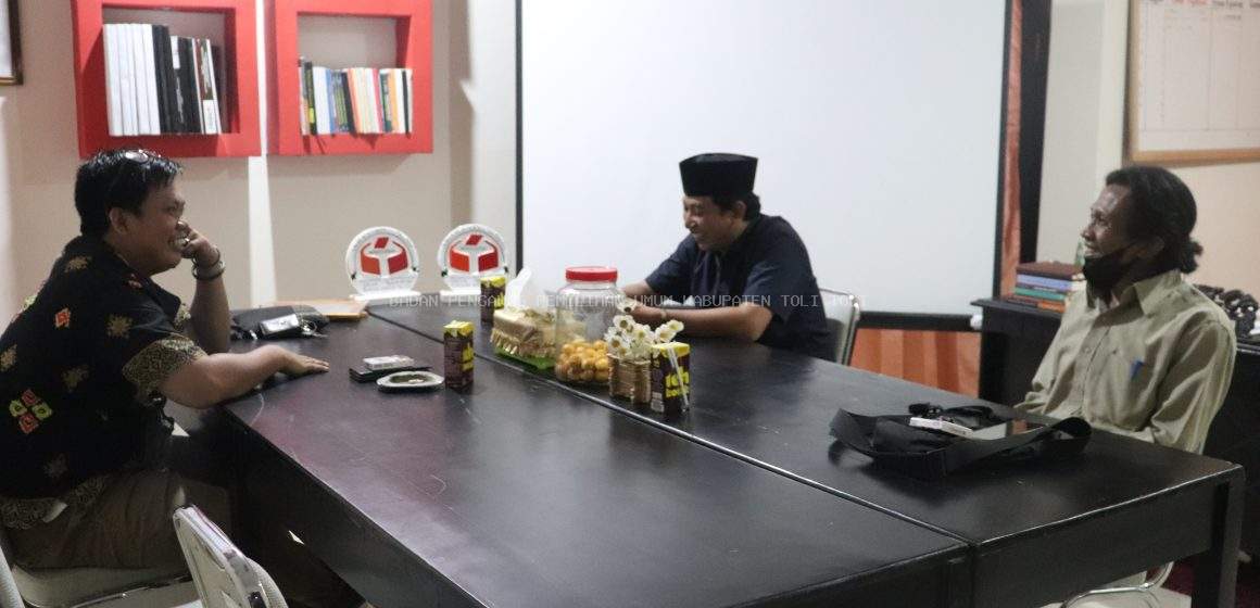 Bawaslu Tolitoli Terima Kunjungan Silaturahmi Jalukrasi