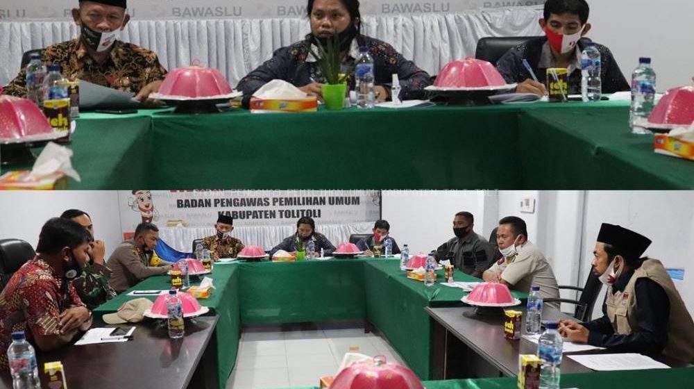 RAKOR PEMBENTUKAN POKJA TATA CARA PENANGANAN PELANGGARAN PROTOKOL COVID â€“ 19 DI PILKADA 2020