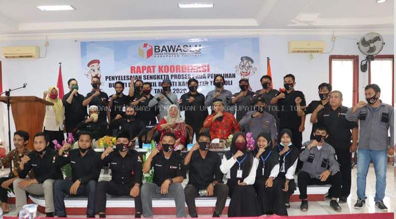 RAKOR PENYELESAIAN SENGKETA PROSES PILKADA TAHUN 2020 BERSAMA PANWASCAM