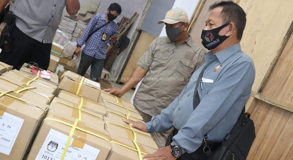 Pengawasan Logistik, Bawaslu Tolitoli Siapkan Jajaran Secara Melekat