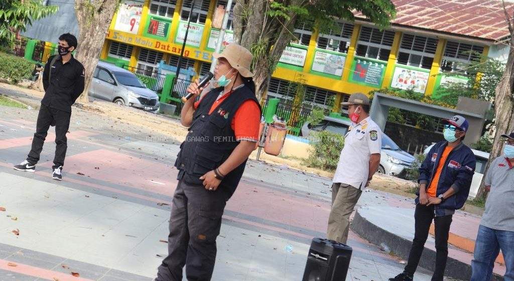 Memasuki Masa Tenang, Bawaslu Tolitoli Kawal Penertiban Alat Peraga