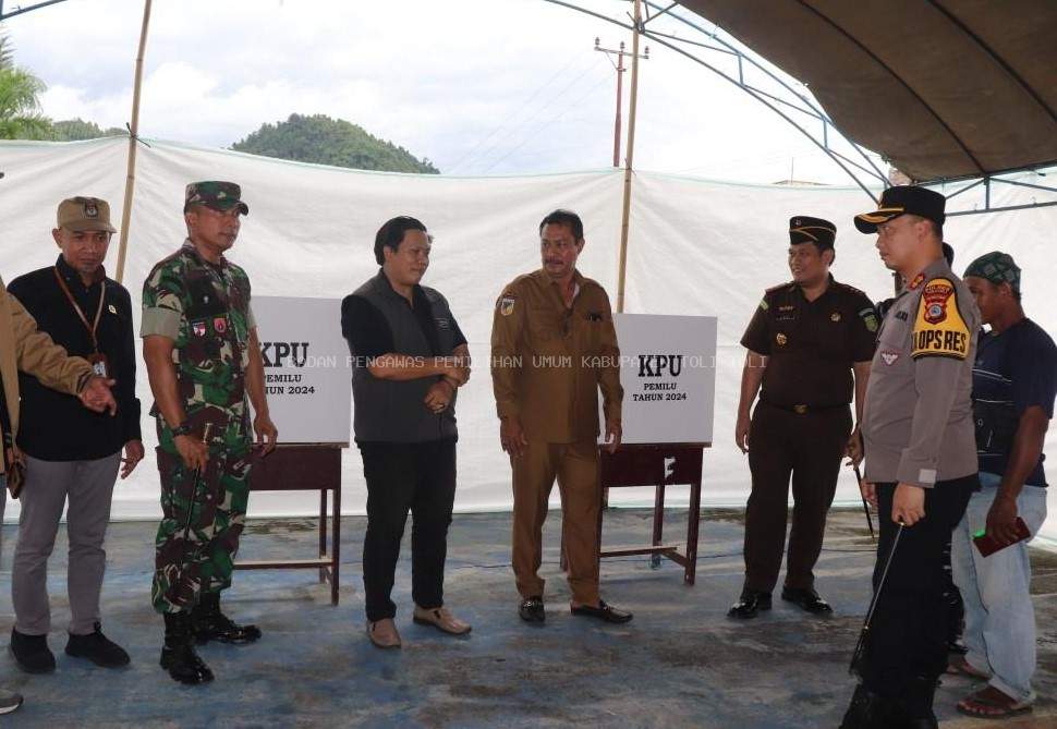 Turun Bersama Forkopimda, Bawaslu Pastikan Kesiapan TPS Jelang Pemungutan Suara