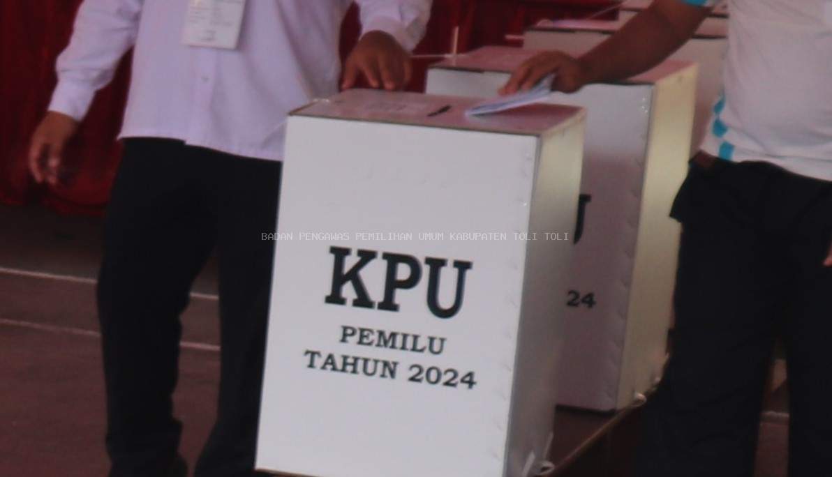 Bawaslu Tolitoli Kirim Rekomendasi PSU pada Tiga TPS di Kecamatan Galang