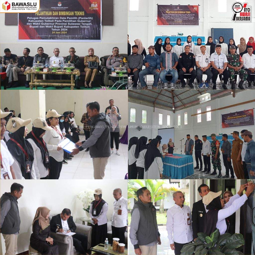 Bawaslu Tolitoli, Siap Lakukan Pengawasan Coklit PPDP