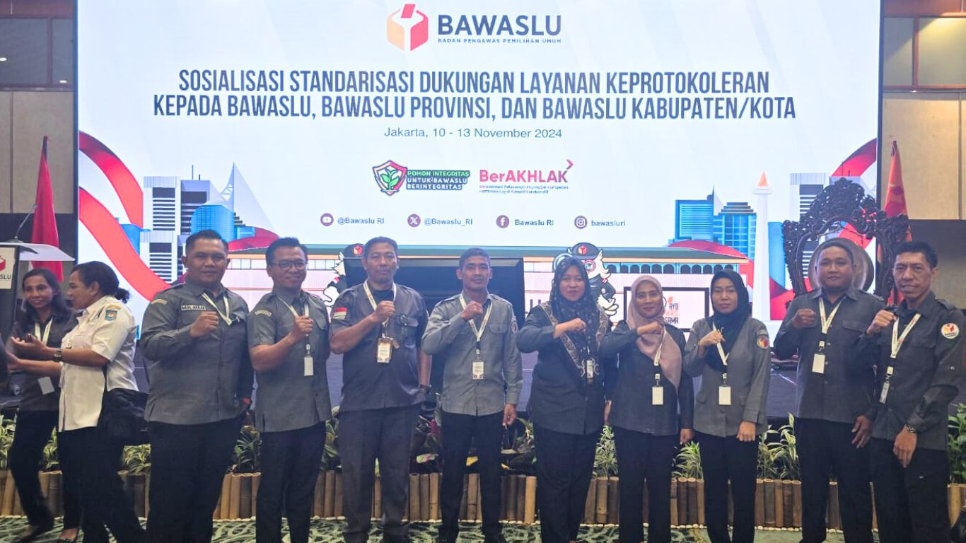 Bawaslu Tolitoli, Hadiri Sosialisasi keprotokoleran fokus pada peningkatan profesional dalam mendukung pelaksanaan berbagai acara resmi di lingkungan Bawaslu Kabupaten Tolitoli