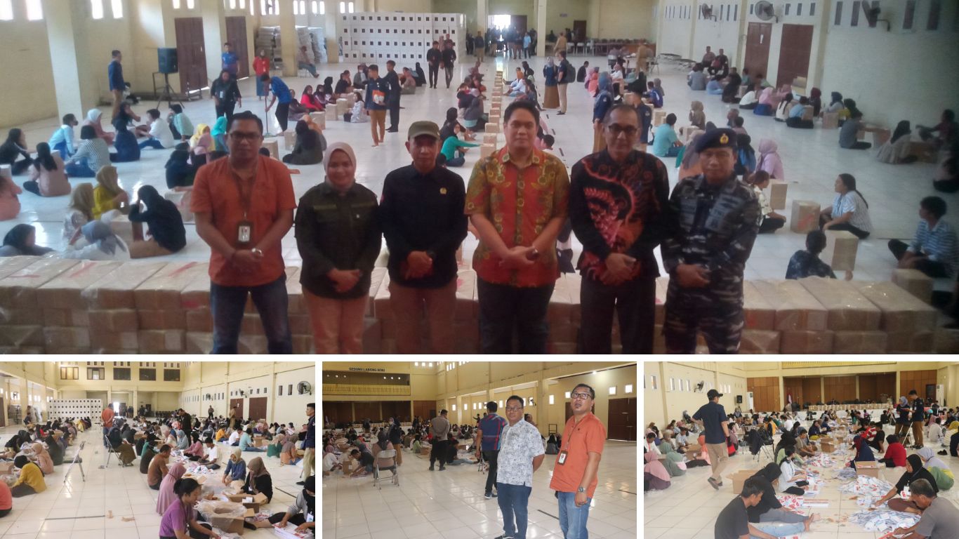 Hari pertama pelipatan surat suara Pilkada Tolitoli 2024, Bawaslu melakukan pengawasan di Gedung Labong Boki. Dipimpin oleh Komisioner Amriadi, 172 petugas dilibatkan, dengan 9 surat suara ditemukan rusak dan tidak layak digunakan.