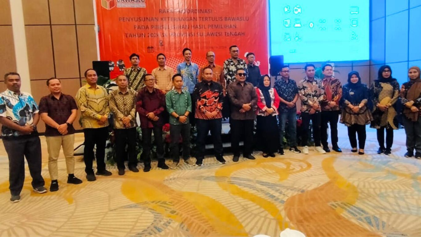 Bawaslu Tolitoli berkomitmen memastikan Pilkada 2024 adil dan transparan melalui partisipasi aktif dalam Rakor Penyusunan Keterangan Tertulis, memperkuat integritas pemilihan, dan meningkatkan kepercayaan publik terhadap demokrasi.