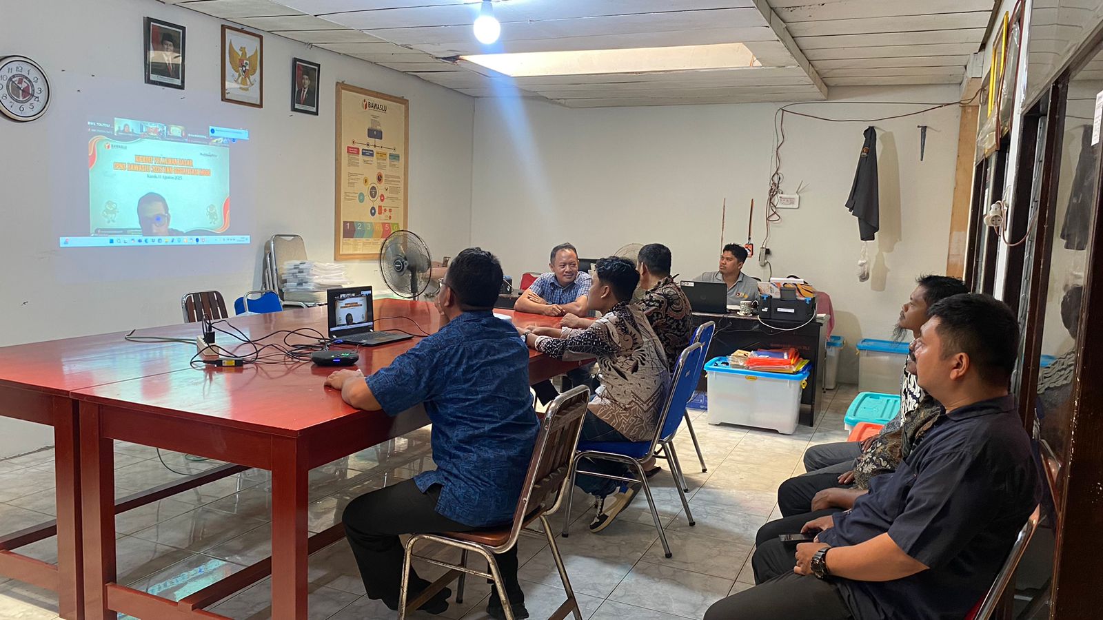 Didampingi Pimpinan, 9 PPPK Bawaslu Tolitoli Ikuti Kick Off Orientasi PPPK 2025 