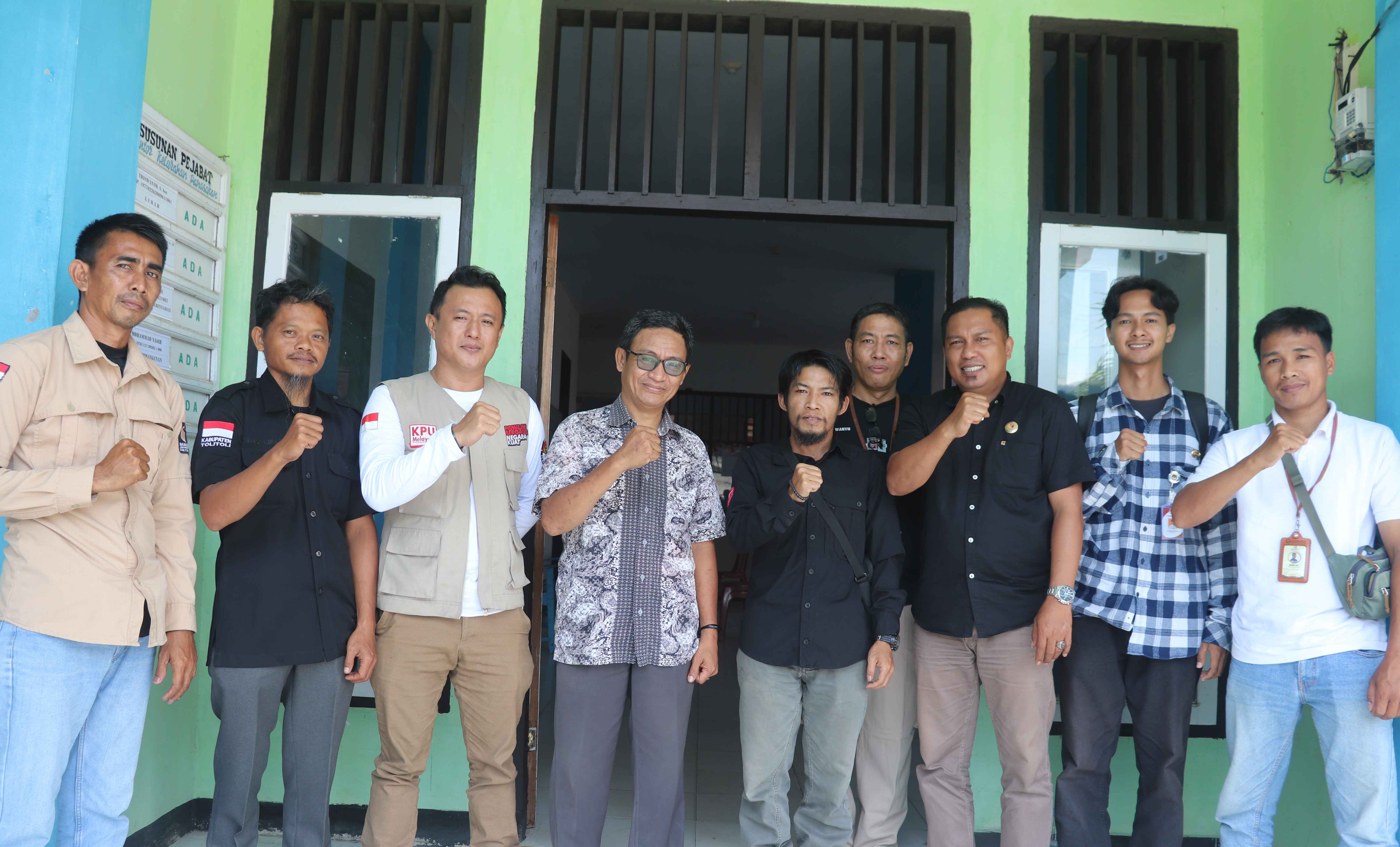 Bawaslu Tolitoli dan KPU Tolitoli Bersama-sama Melakukan Coklit Terbatas