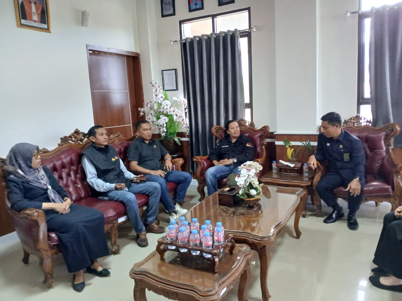 Bawaslu Tolitoli Bersilaturahmi ke Pengadilan Agama