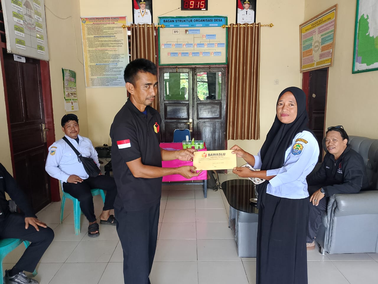 Pimpinan Bawaslu Lakukan Uji Petik